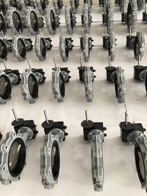 Wtyczka motylkowa typu Lug 150lb z aluminium brązowym dyskiem