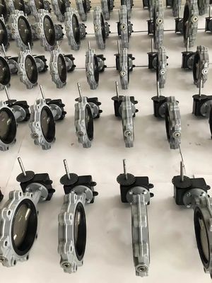 Wtyczka motylkowa typu Lug 150lb z aluminium brązowym dyskiem