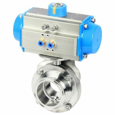 Pneumatic Actuator with Travel Adjustment ±5º Position Indicator and High Performance Springs for Valve Control
