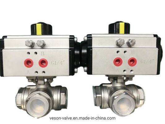 Pneumatyczny układ napędowy z napięciem wyjściowym 70NM odporny na korozję i połączenie Namur