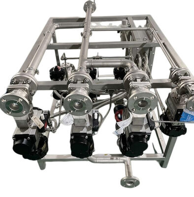 Przemysłowe urządzenia montowane na podskoku z wałkiem piłkowym pływającym i wałkiem parowym w wymienniku ciepła typu prostoprzewodnikowego