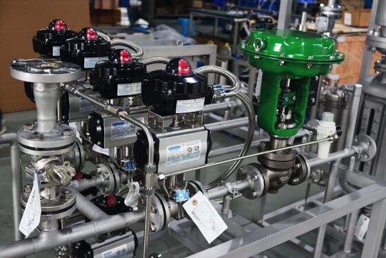 System wyposażony w płynący zawór kulkowy z napędem z prostym typem dla zastosowań przemysłowych