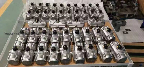 Odporny na korozję pneumatyczny siłownik ze stali nierdzewnej do morskich platform wiertniczych i gazowych