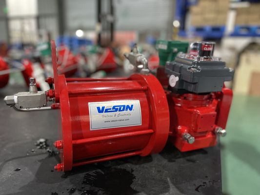 Siłownik elektrohydrauliczny 5-50 kg z zakresem temperatur pracy od -20°C do 80°C, idealny do zastosowań przemysłowych o dużym obciążeniu