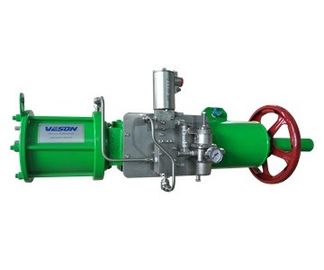 Ćwierćobrotowy / jednostronnego napędu pneumatycznego Scotch Yoke do rafinerii elektrowni